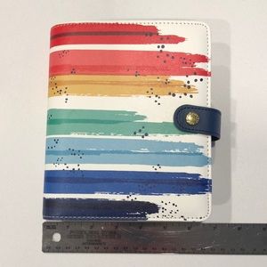 Planner with assorted stickers